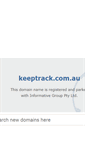 Mobile Screenshot of keeptrack.com.au